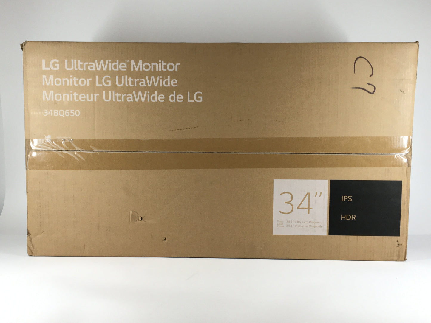 New LG 34" 34BQ650 HDR IPS IPS 100Hz Widescreen LCD Monitor