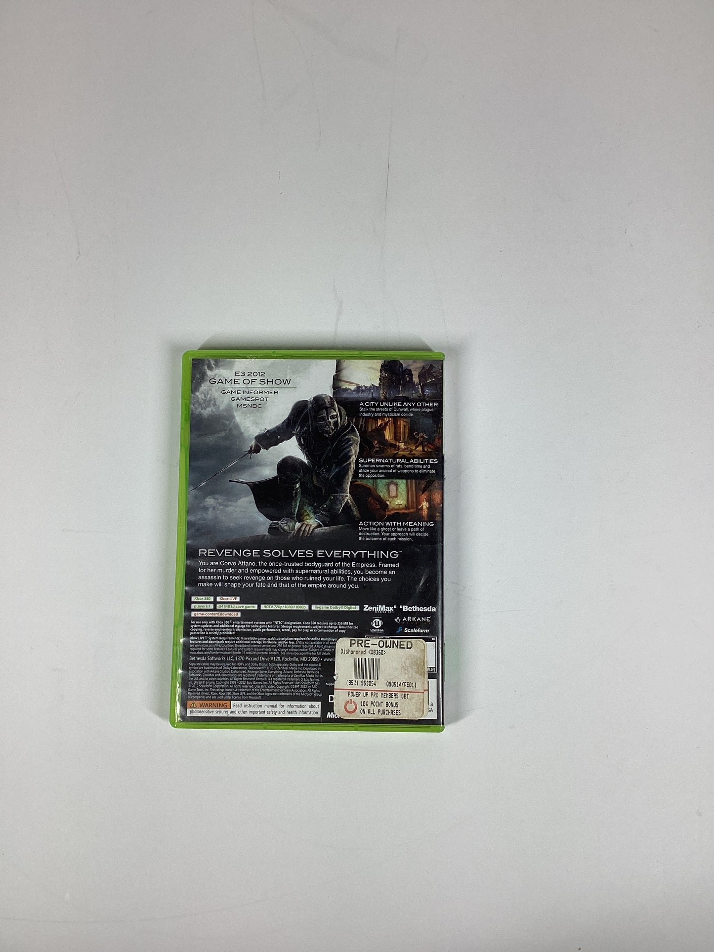 Lot of 1 Microsoft Xbox 360 Games