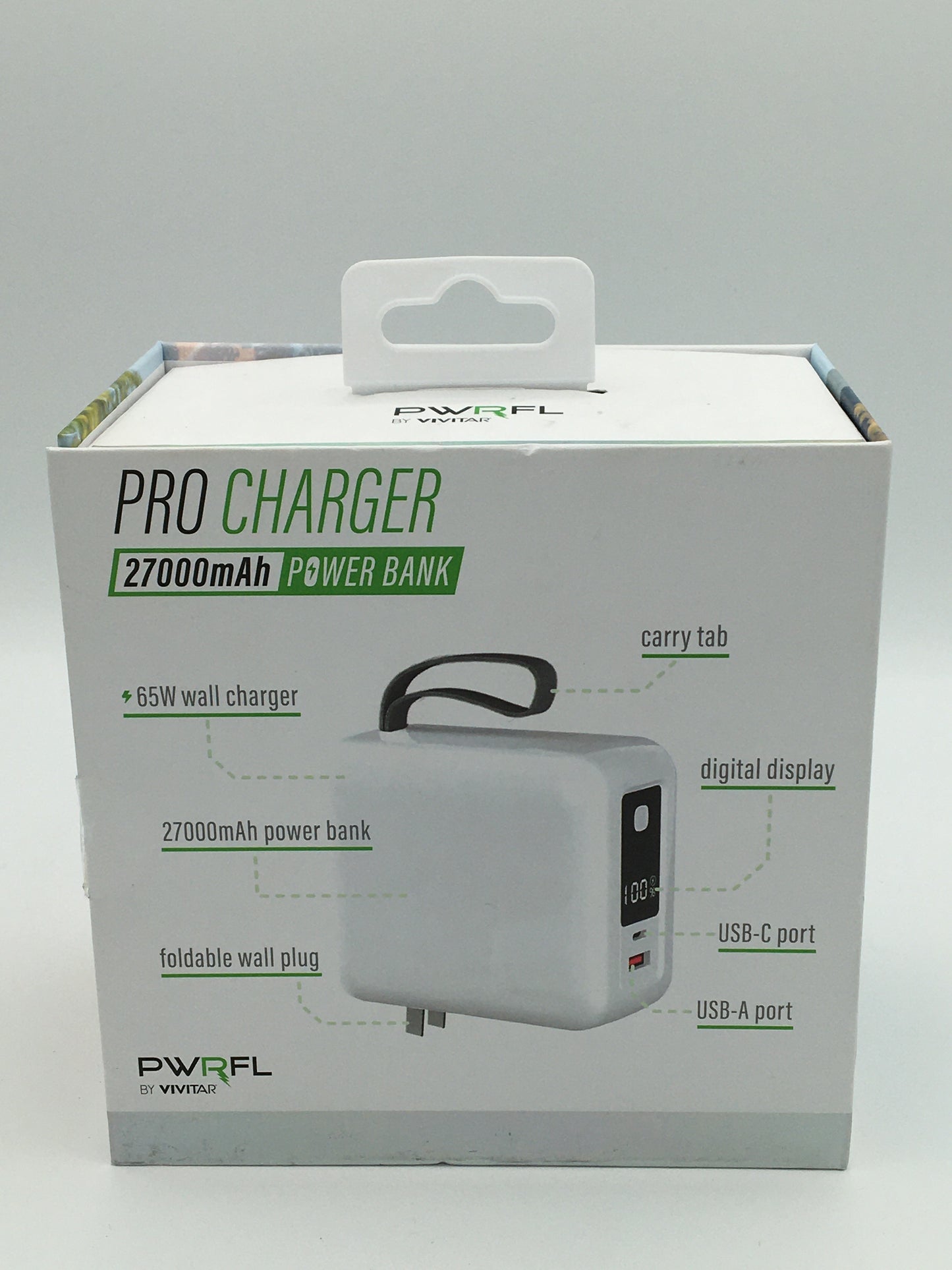 New Vivitar Pro Charger Power Bank PWR3010-WHT