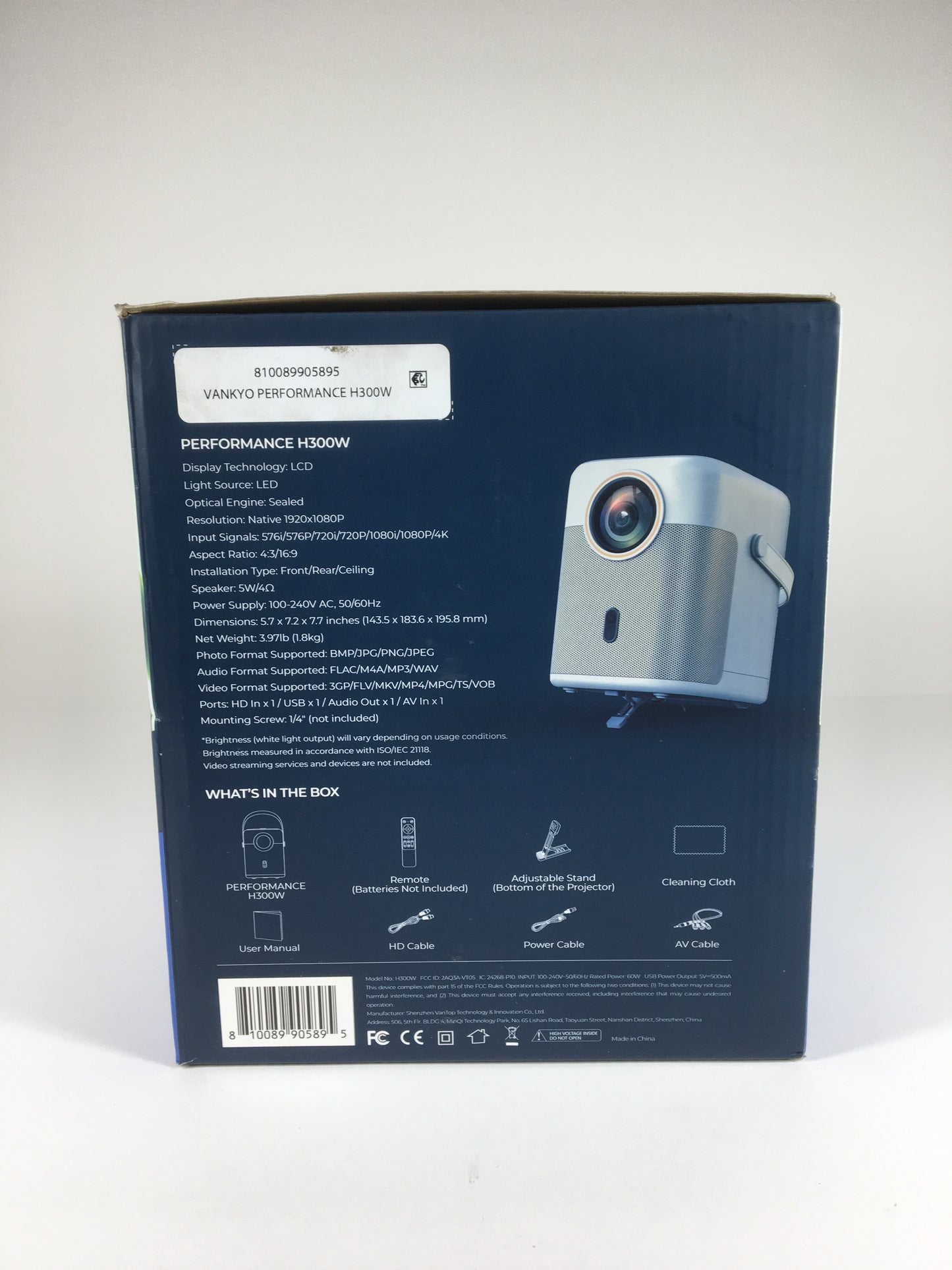 Vankyo Performance H300W