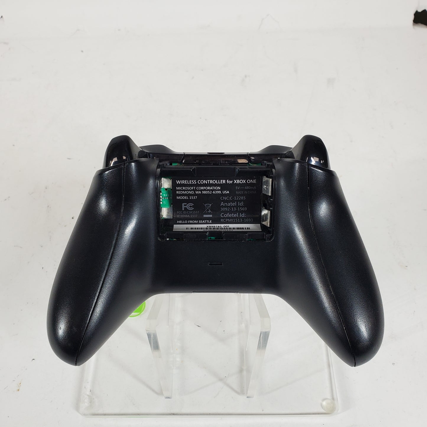 Microsoft Xbox One Wireless Controller Black 1537 NO BATTERY COVER