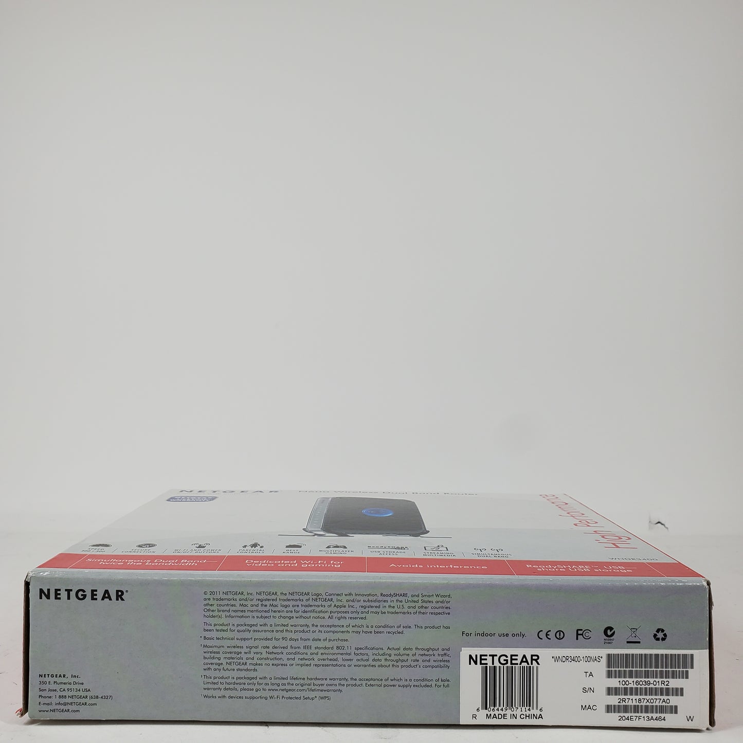 New NETGEAR N600 Wireless Dual Band Router Dual Band N600 Wireless Router