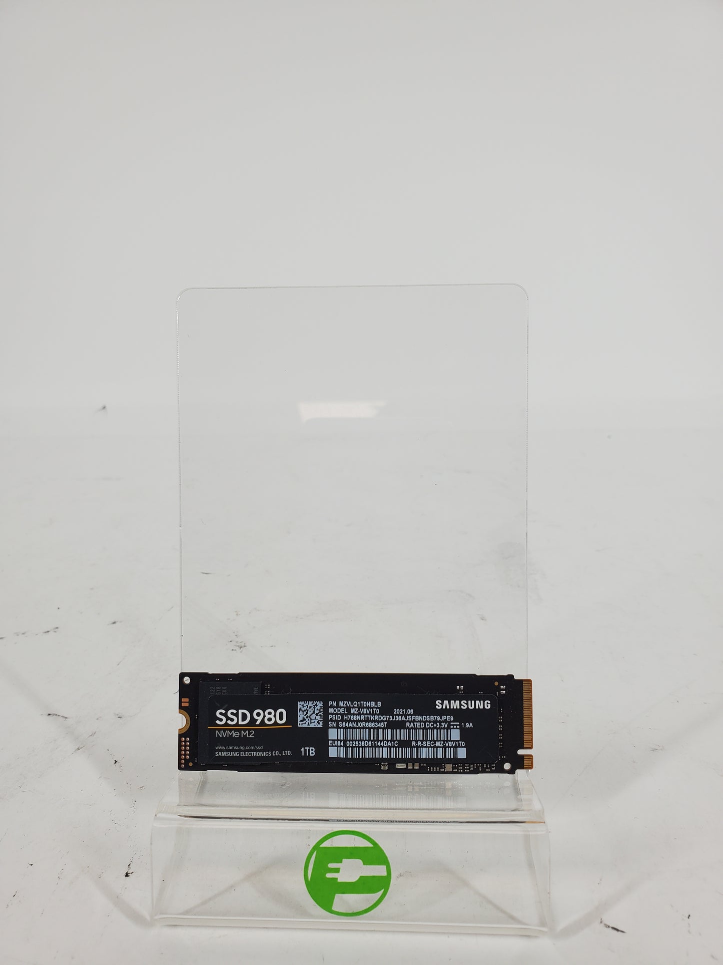 Samsung 2280mm 980 SSD 1TB M.2 NVMe Gen 3.0 x 4 SSD MZ-V8V1T0
