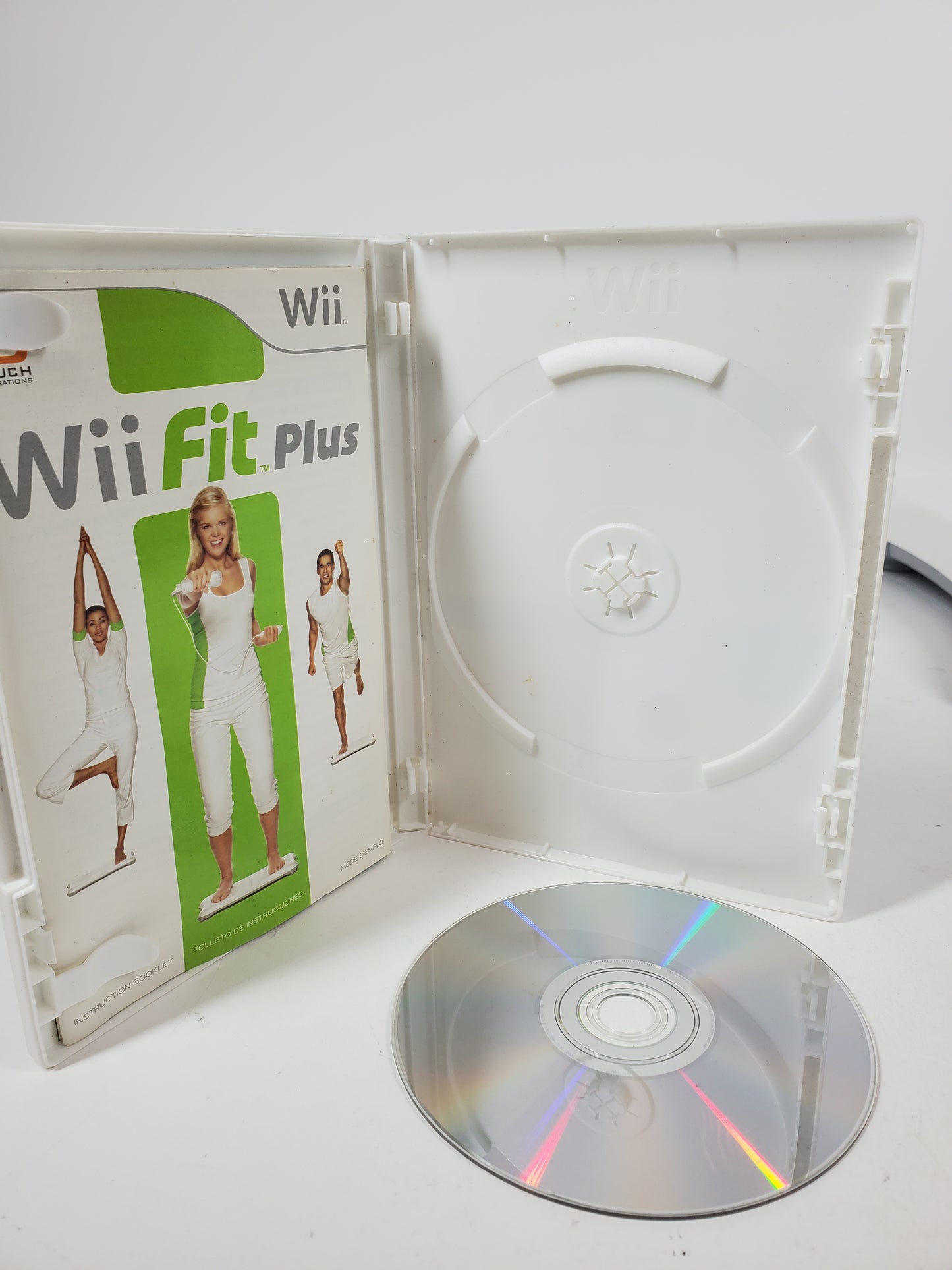Broken Nintendo Wii Balance Board White RVL-021 Corroded Battery Compartment