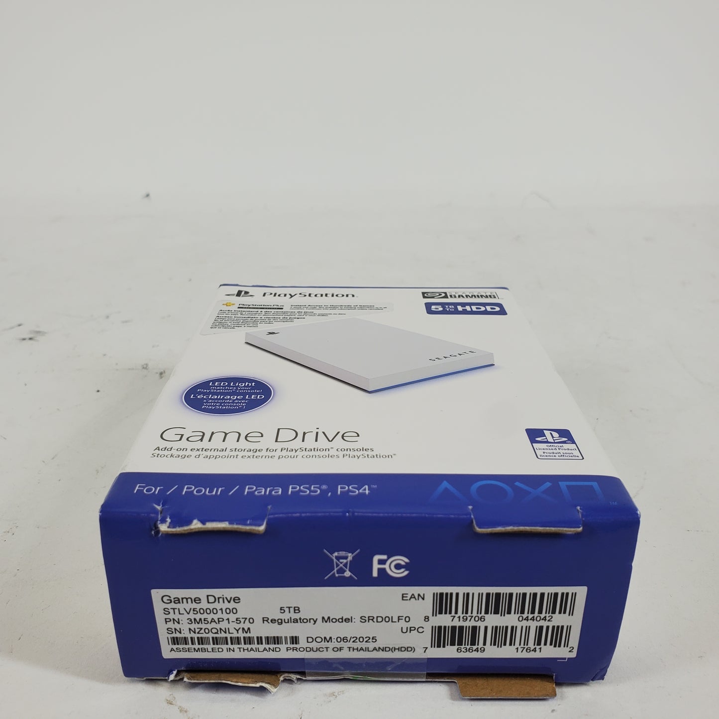 New Sony Playstation 5 PS5 Game Drive White STLV5000100