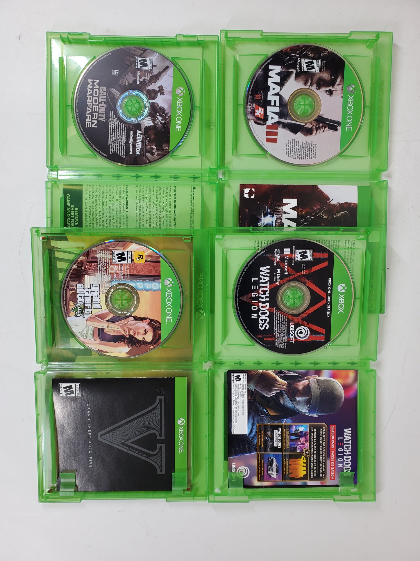 Lot of 10 Microsoft Xbox One Games