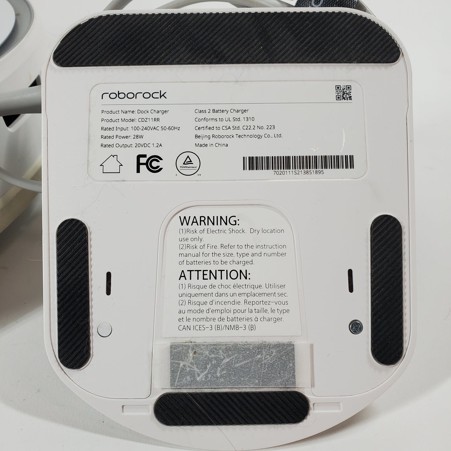 Roborock S7 Robotic Vacuum Cleaner S70-WHT