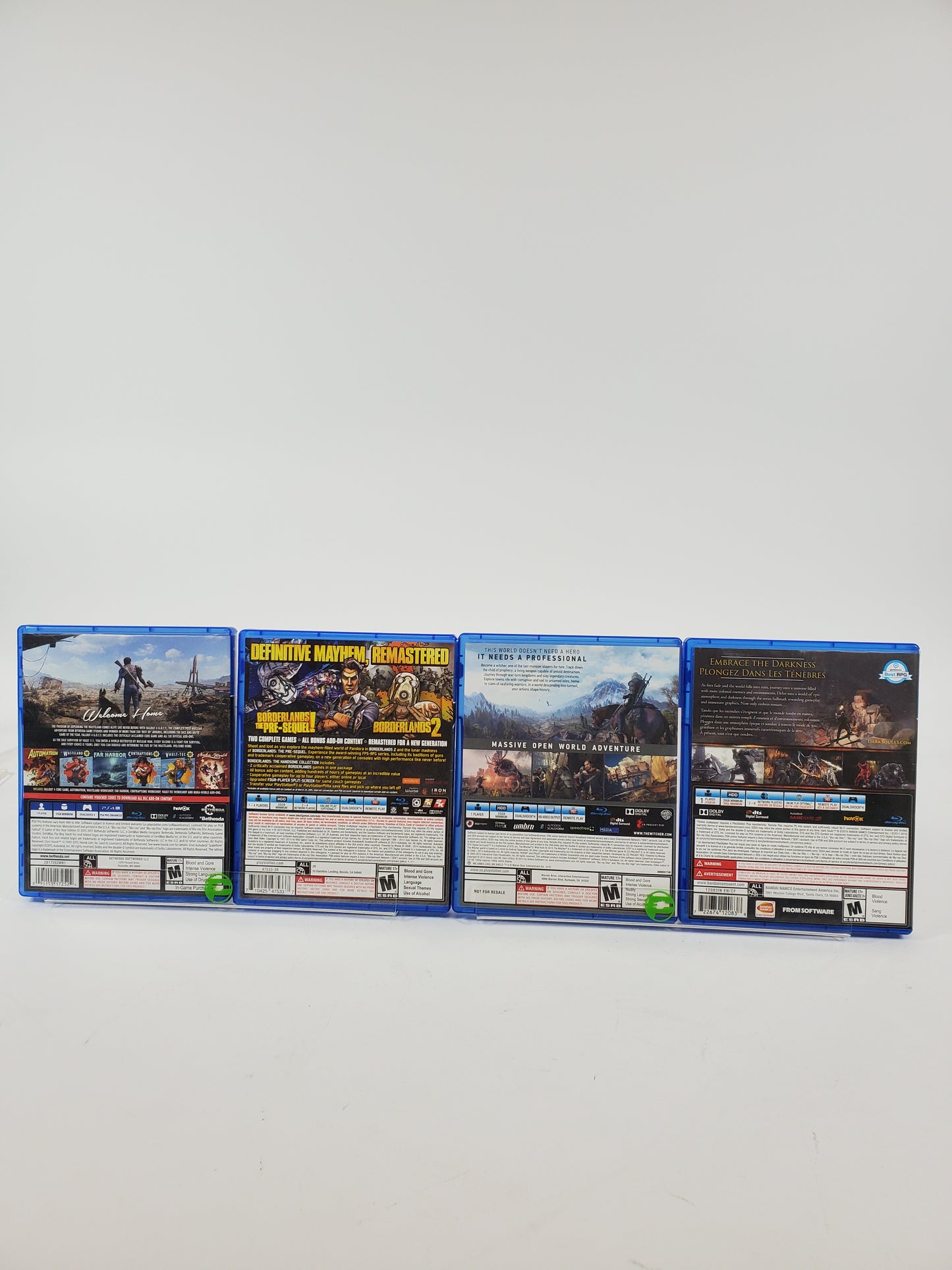 Lot of 4 Sony PlayStation 4 PS4 Games