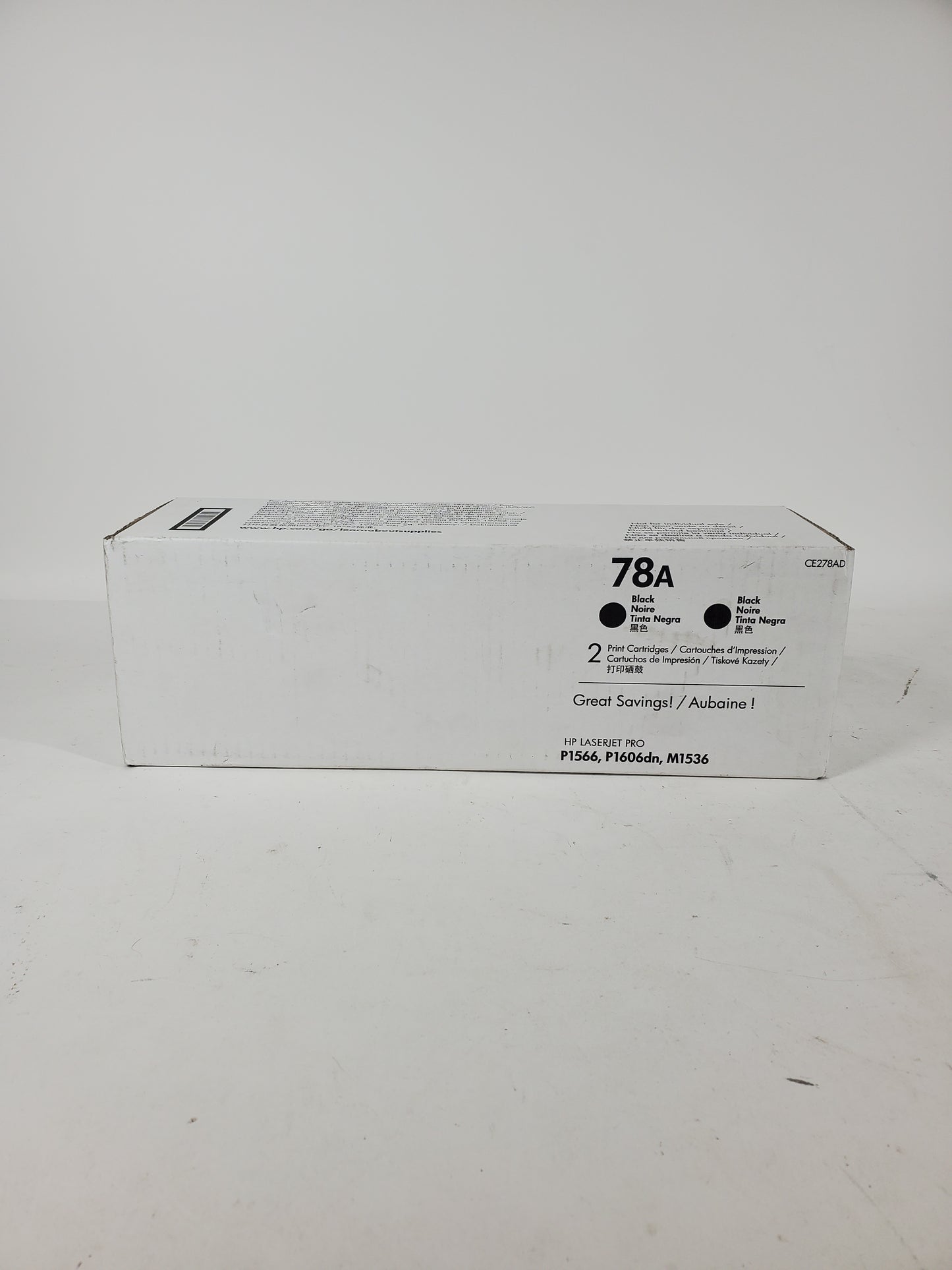 New HP 78a CE278A Black Print Cartridge