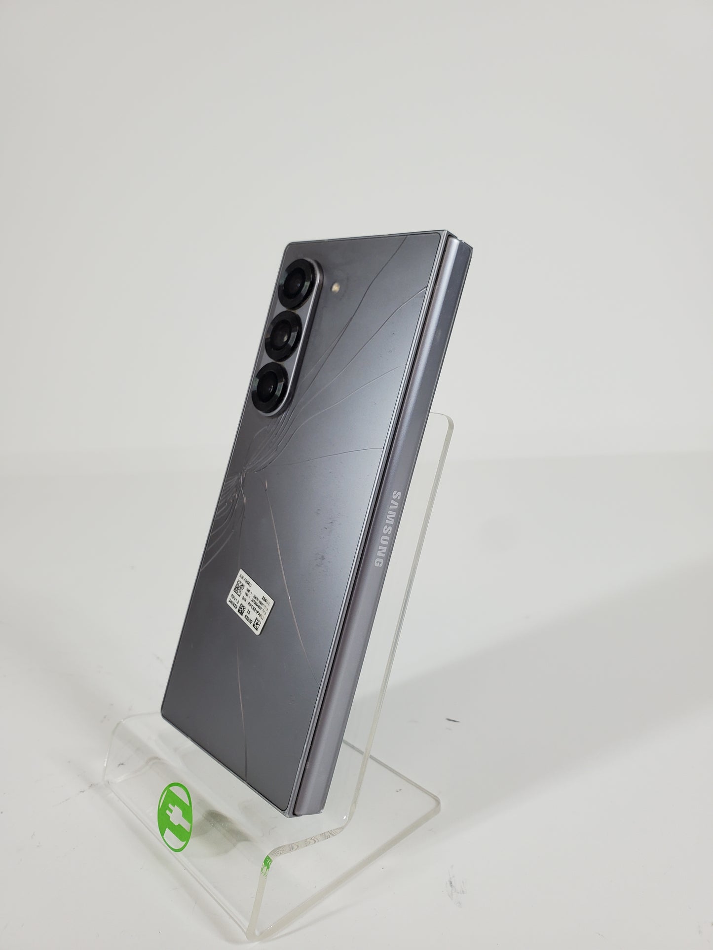 Broken Unlocked Samsung Galaxy Z Fold6 12GB RAM 256GB SM-F956U CRACKED