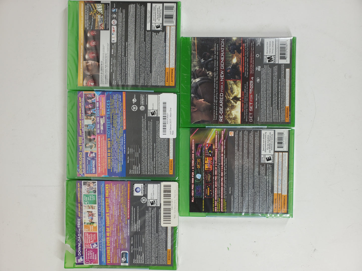 New Lot of 6 Microsoft Games