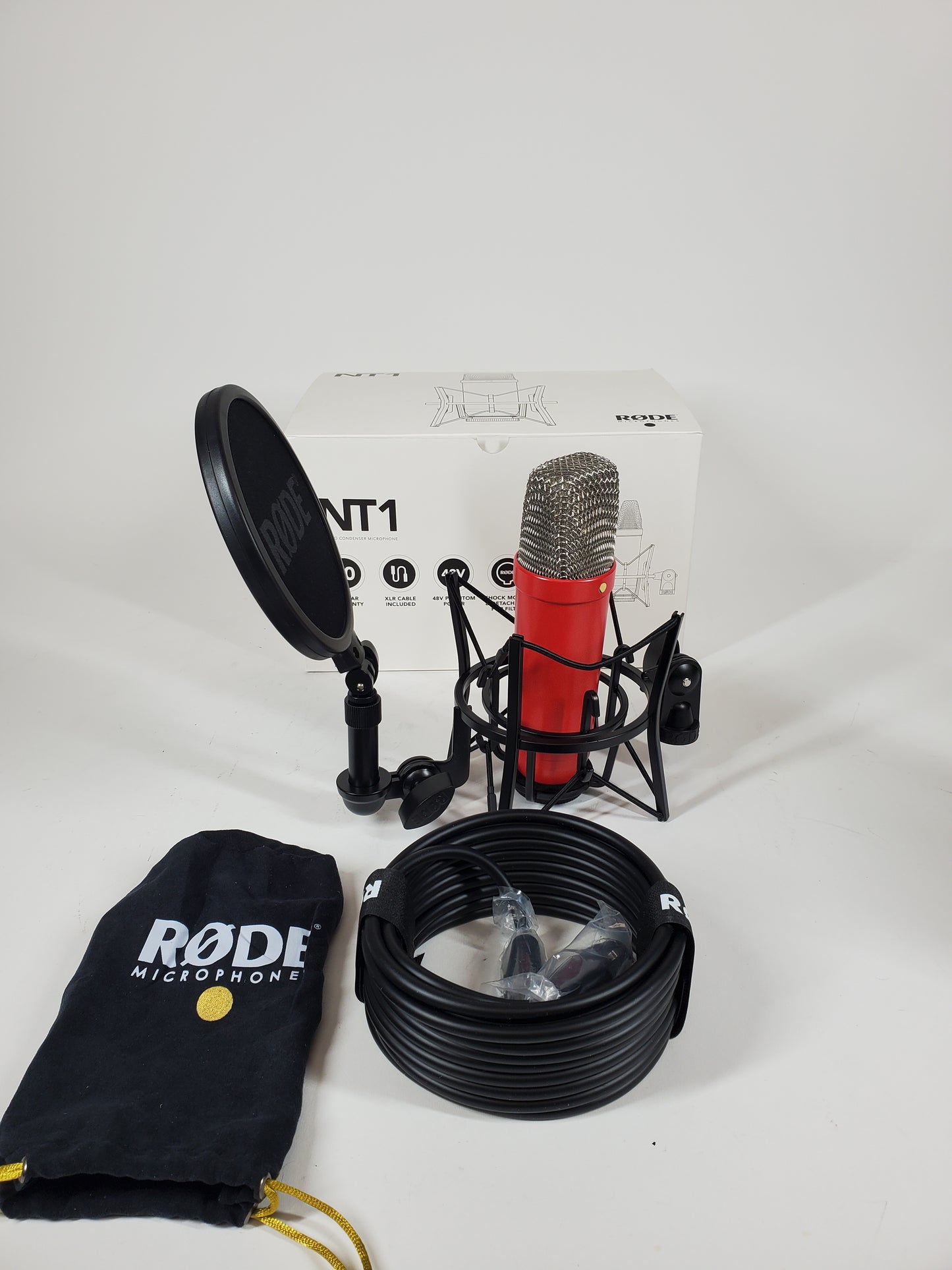 Rode NT1 20 Hz - 20 kHz Condenser Studio Microphone NT1
