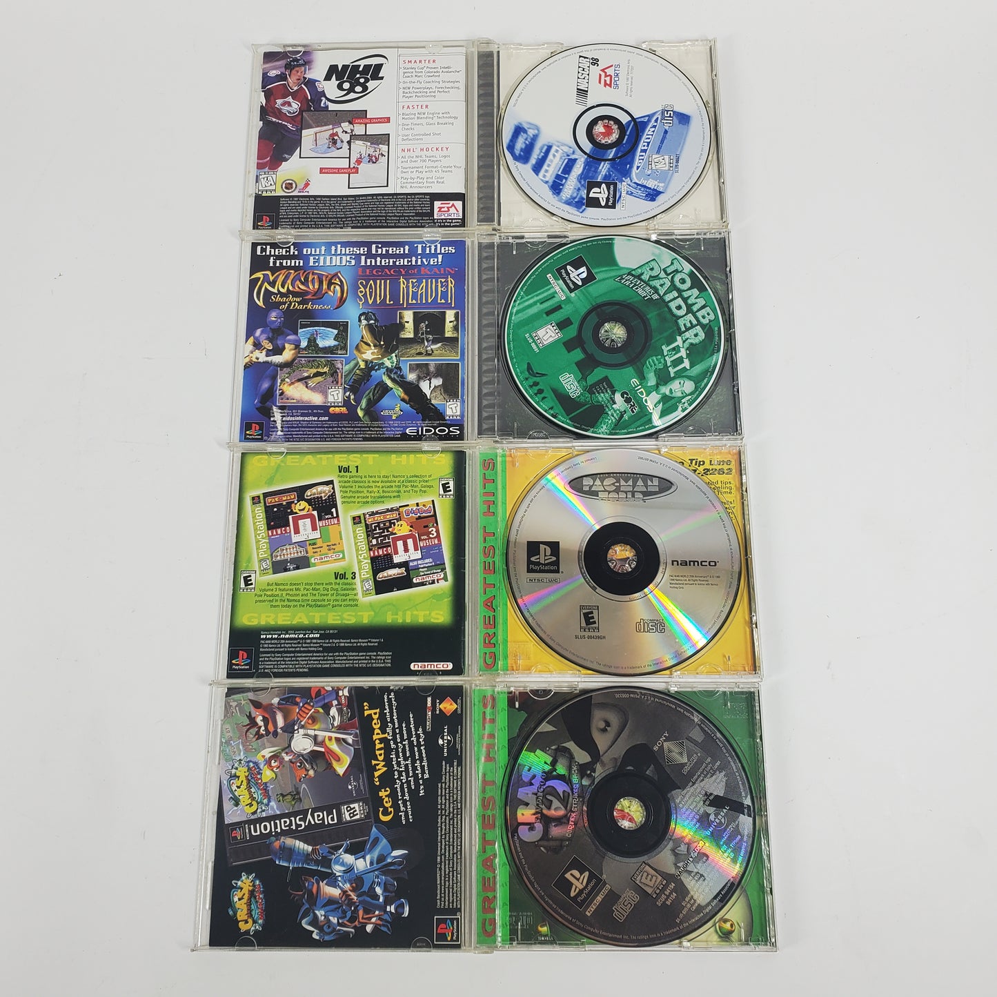 Lot of 4 Sony PlayStation 1 PS1 Games