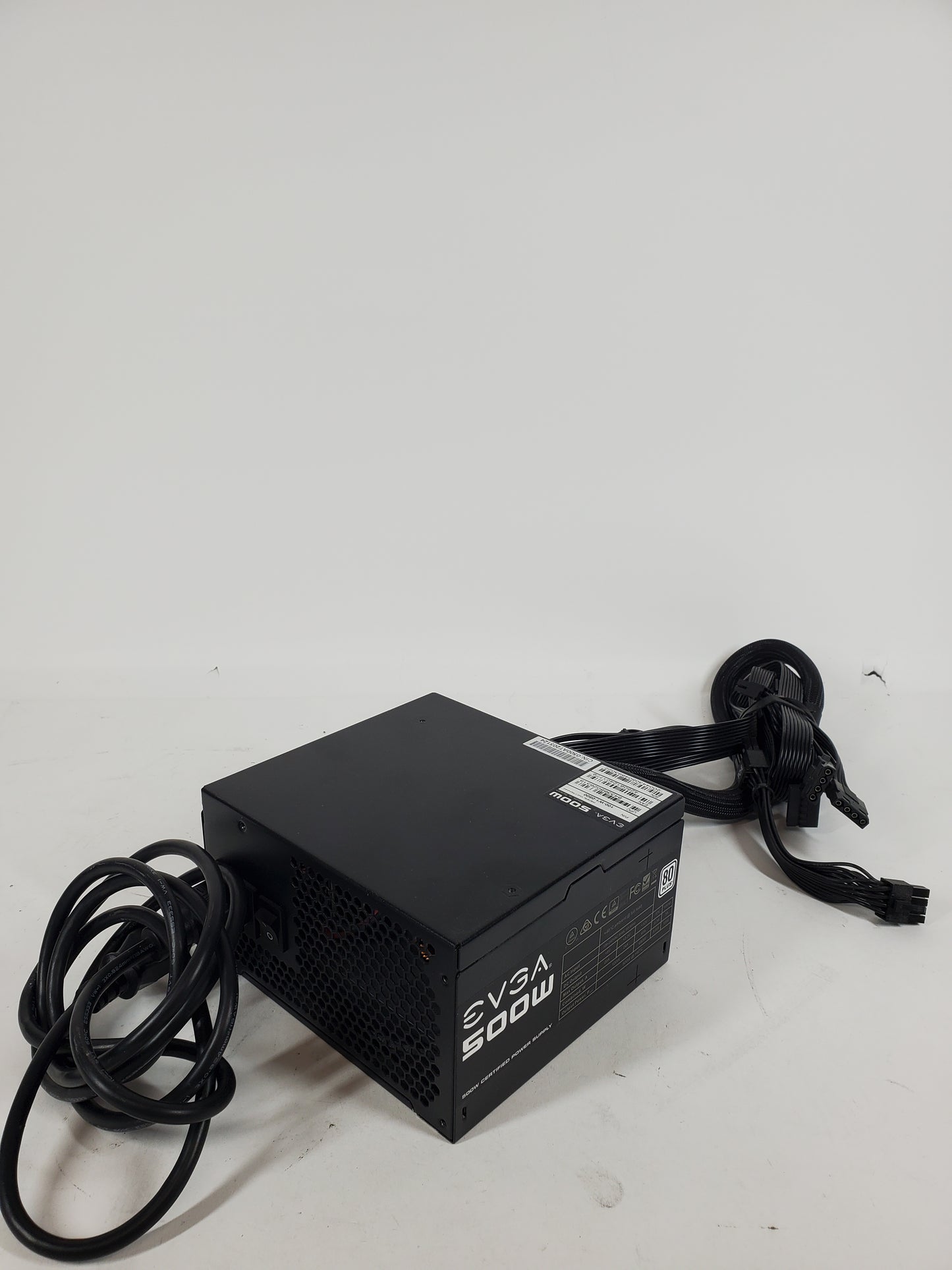 EVGA 500W 100-W1-0500 80 Plus 500W Non Modular Power Supply