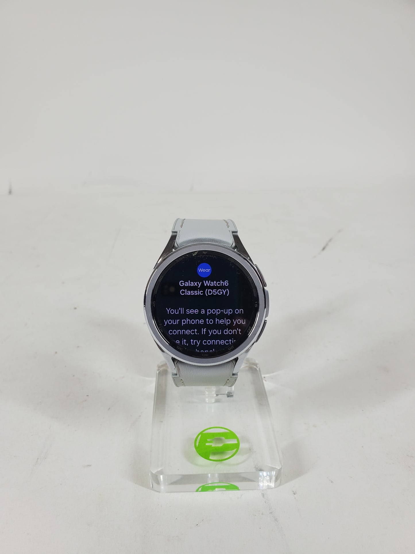 WiFi Only Samsung Galaxy Watch6 Classic Stainless Steel Smartwatch SM-R950