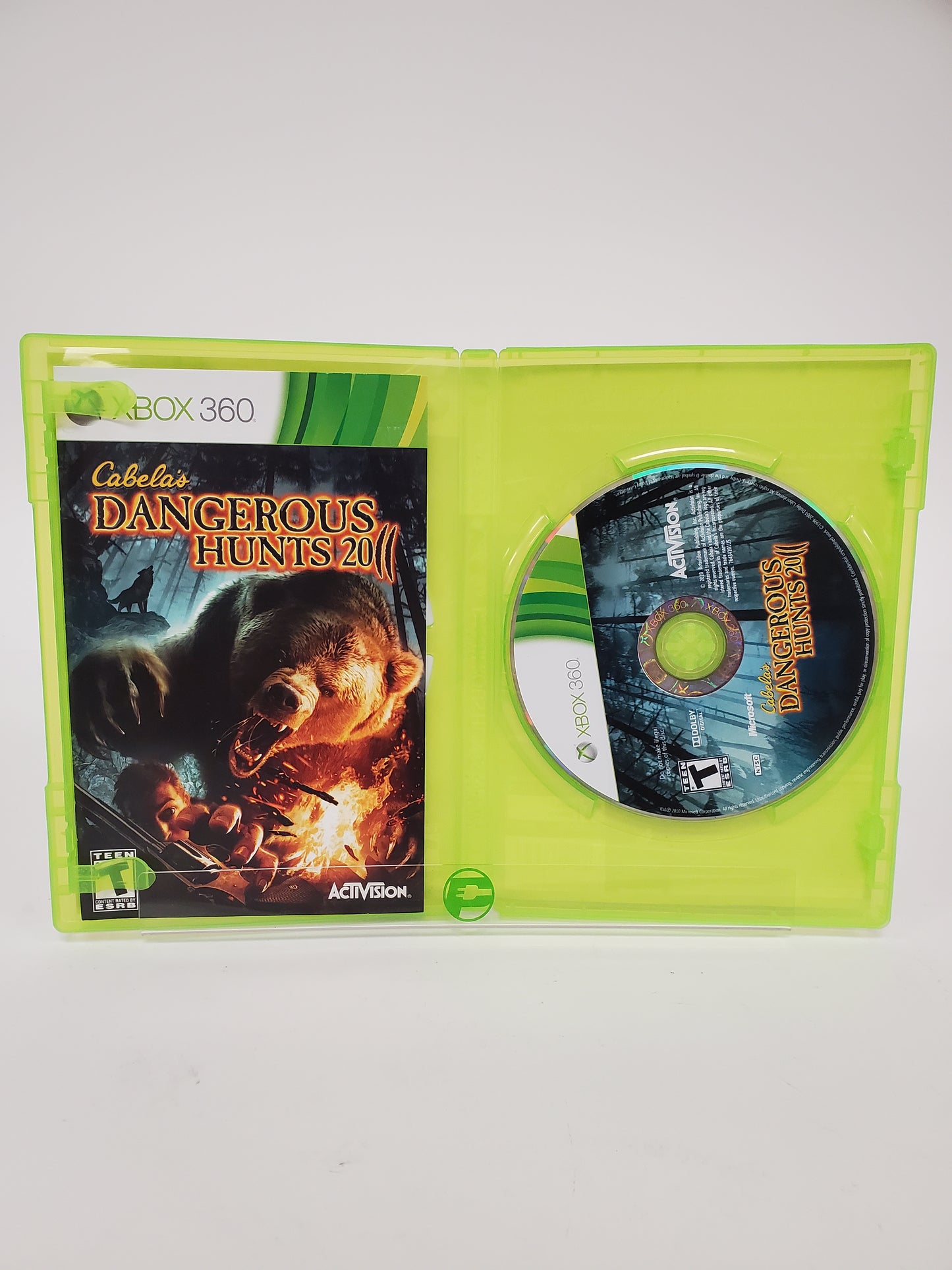 Cabela's Dangerous Hunts 2011 (Microsoft Xbox 360, 2010)