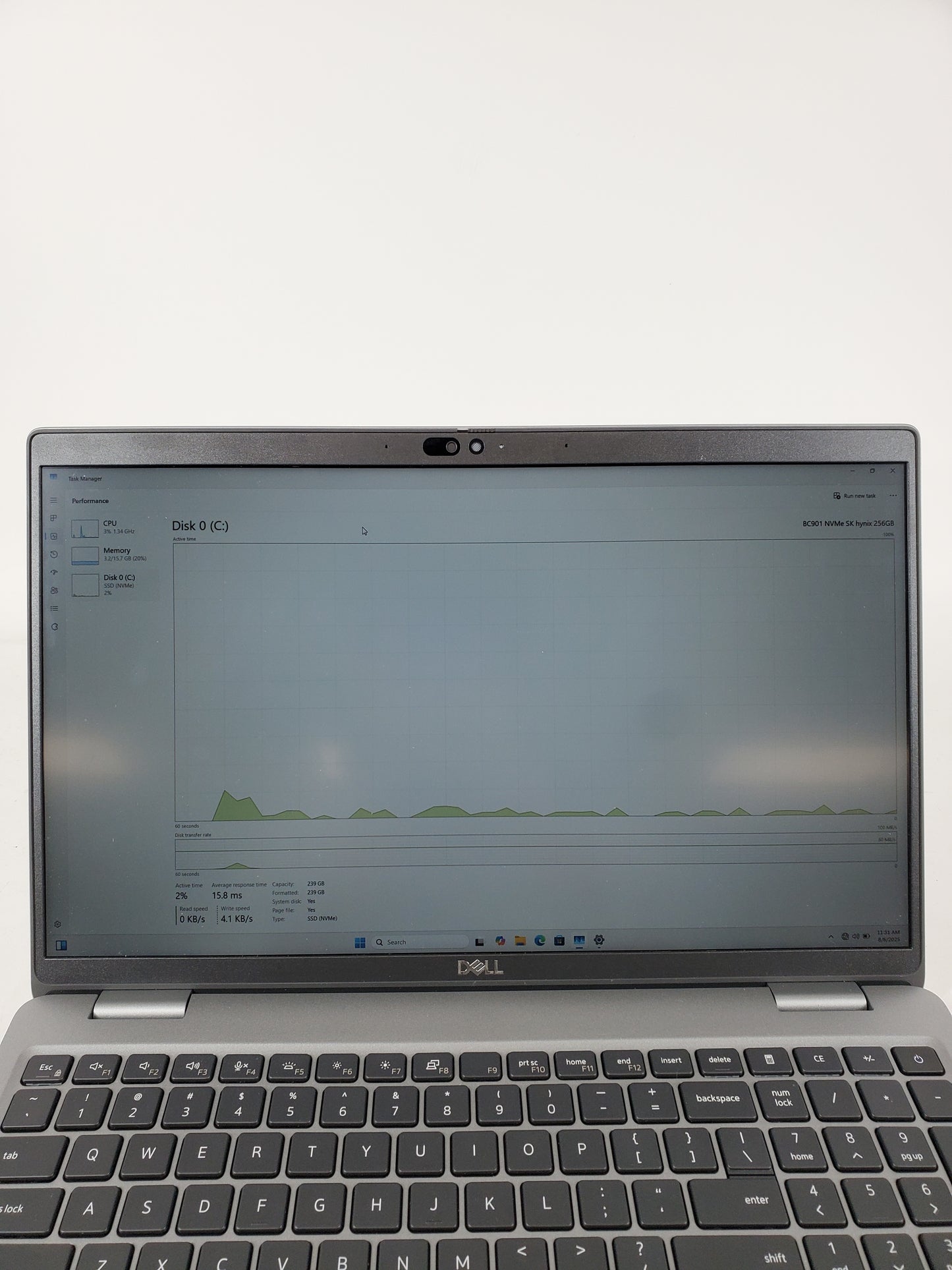 Dell Latitude 5540 P127F 15.6" i5-1335U 1.3GHz 16GB RAM 256GB SSD