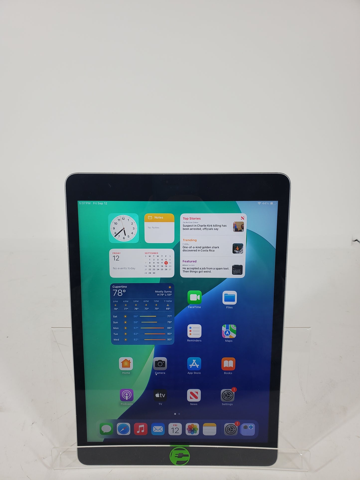 WiFi Only Apple iPad 9th Gen 64GB Silver MK2L3LL/A