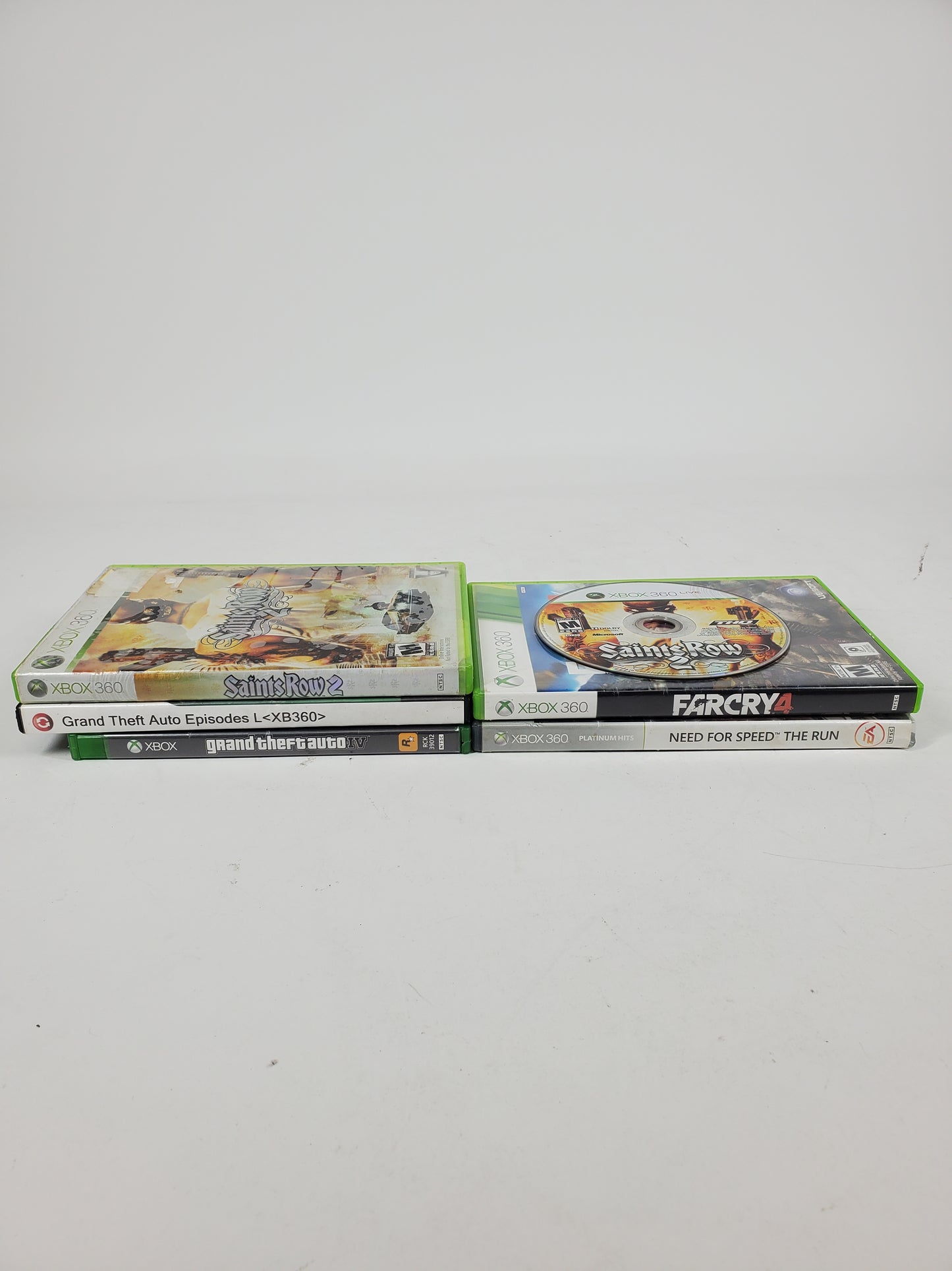 Lot of 6 Microsoft Xbox 360 Games