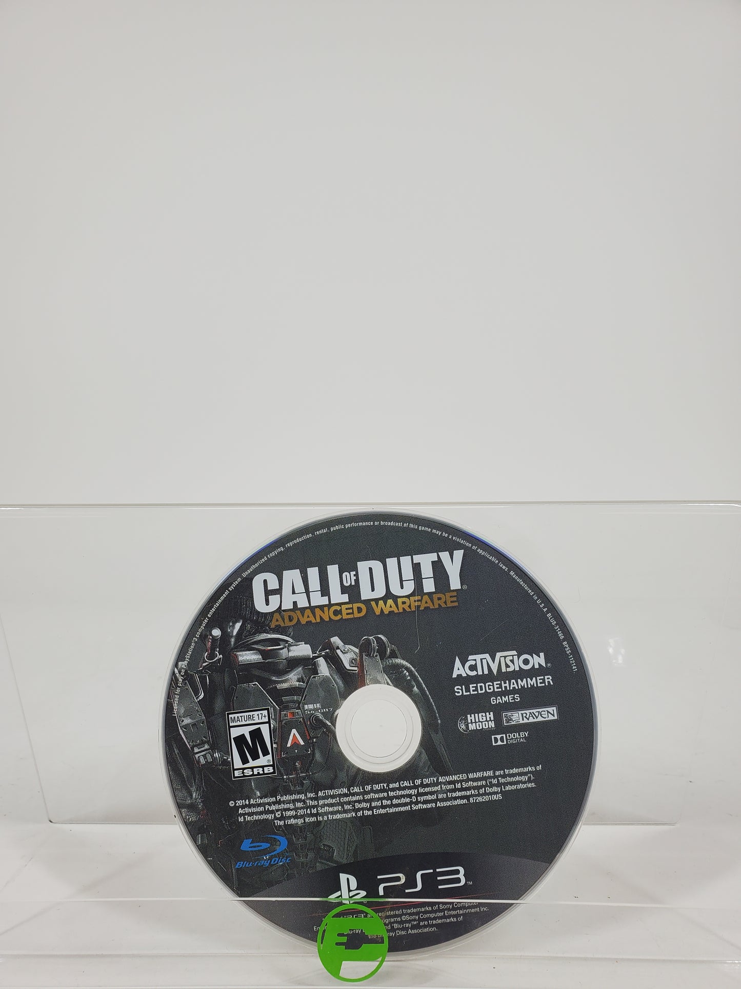 Call of Duty Advanced Warfare (Sony PlayStation 3 PS3, 2014) Disc Only