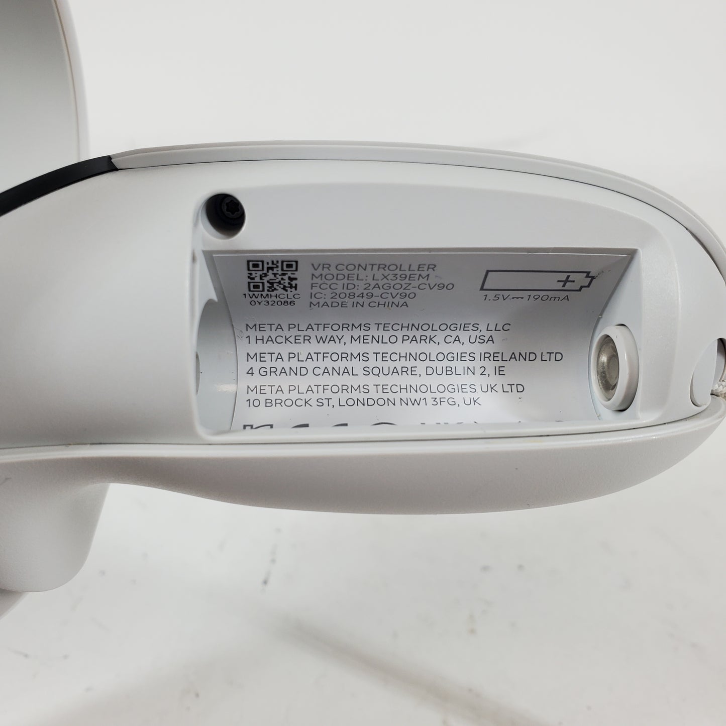 Meta Quest 2 Left VR Touch Controller ONLY LX39EM