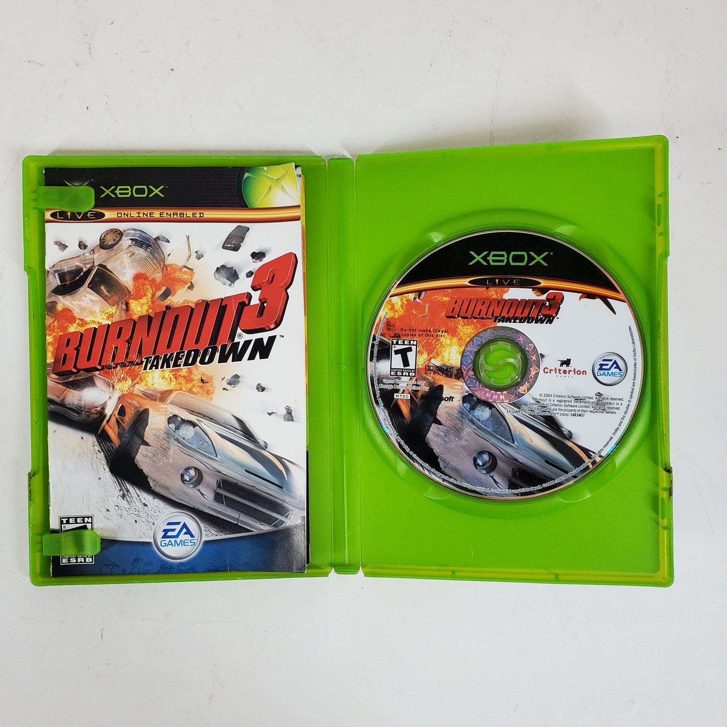 Burnout 3 Takedown (Microsoft Xbox, 2004)