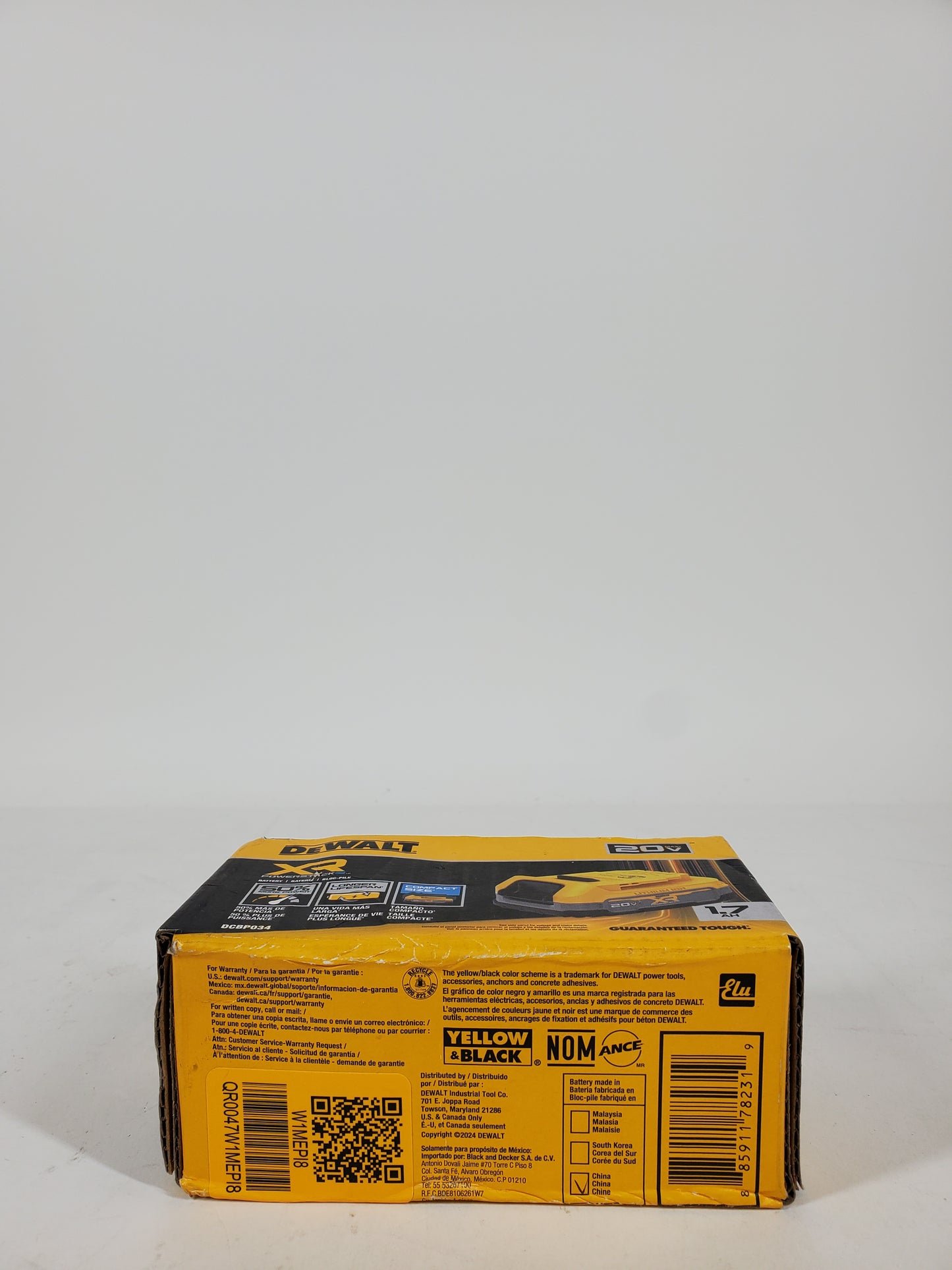 New DeWalt 20V MAX Lithium-Ion Battery Pack