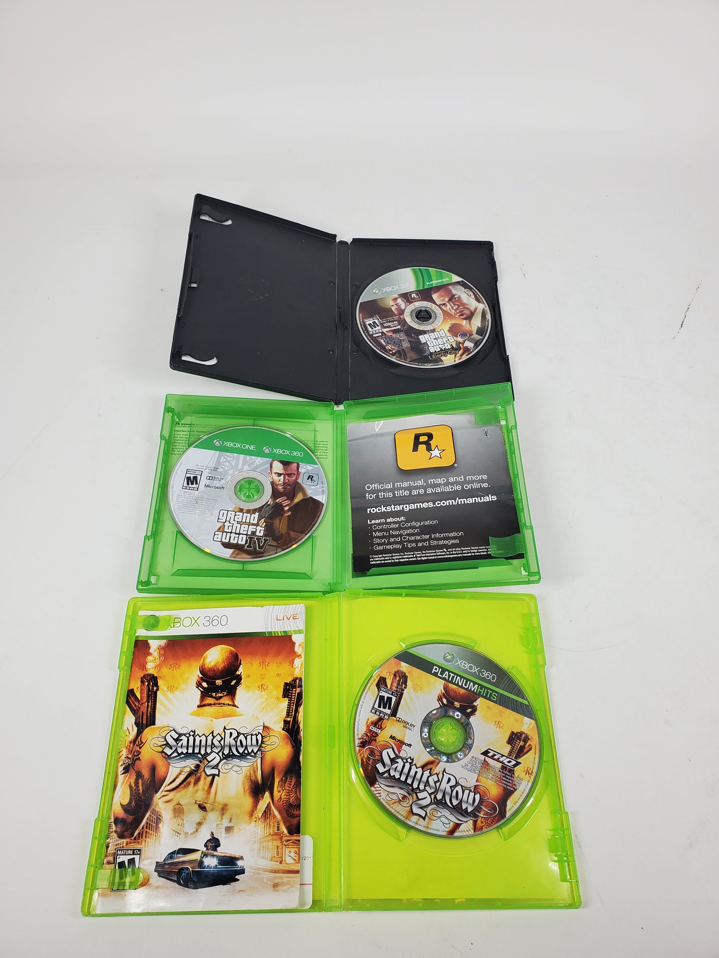 Lot of 6 Microsoft Xbox 360 Games
