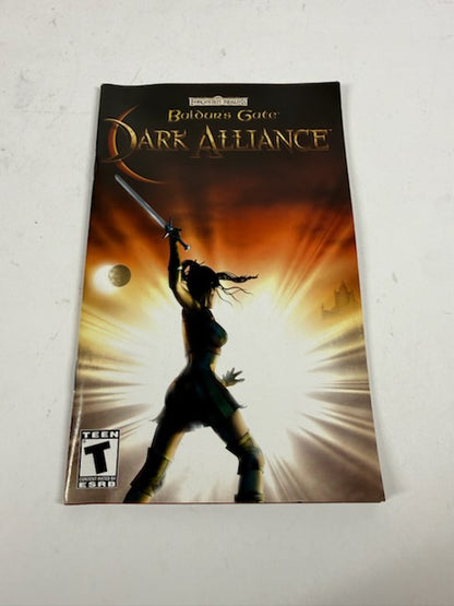 Buldur's Gate Dark Alliance & Dark Alliance 2 Playstion 2 Complete with Manual