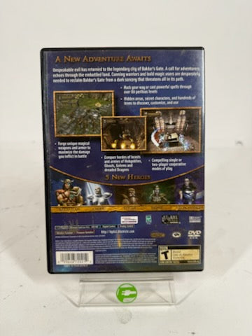 Buldur's Gate Dark Alliance & Dark Alliance 2 Playstion 2 Complete with Manual