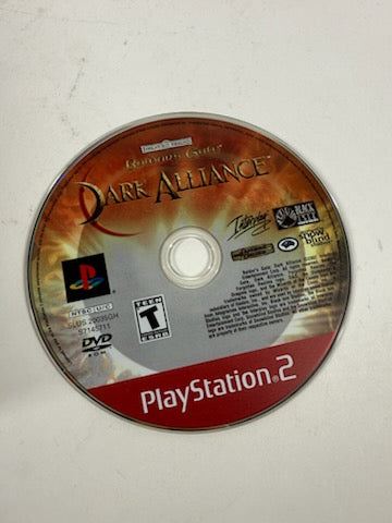Buldur's Gate Dark Alliance & Dark Alliance 2 Playstion 2 Complete with Manual