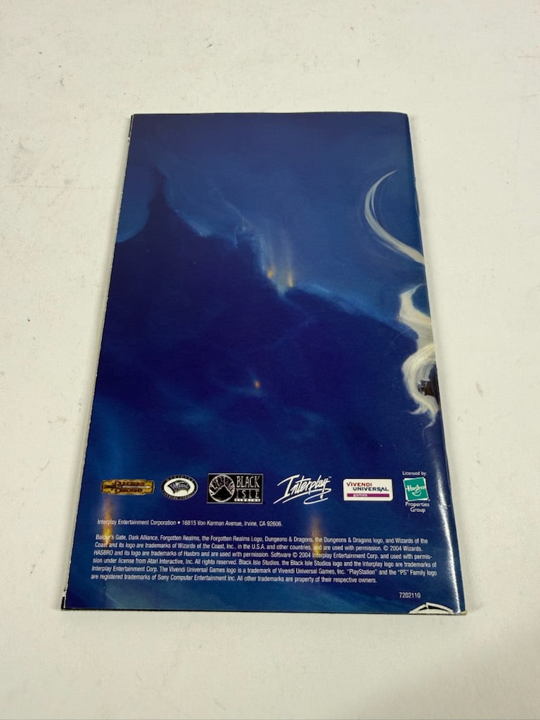 Buldur's Gate Dark Alliance & Dark Alliance 2 Playstion 2 Complete with Manual