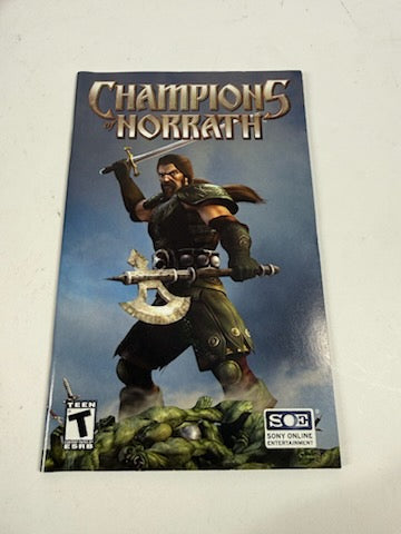 Champions of Norrath & Champions Return to Arms Playstaion 2 Complete + Manual