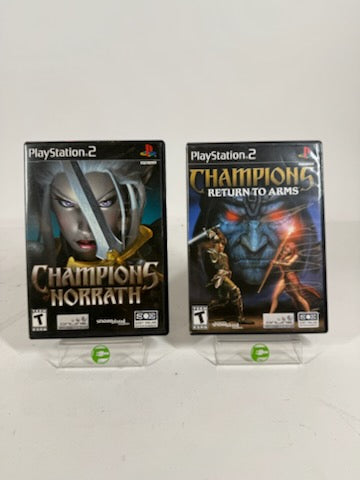 Champions of Norrath & Champions Return to Arms Playstaion 2 Complete + Manual