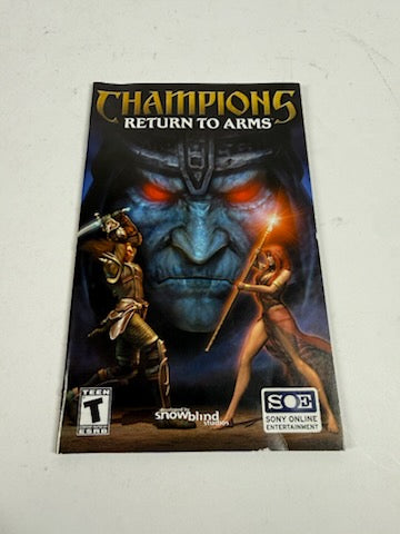 Champions of Norrath & Champions Return to Arms Playstaion 2 Complete + Manual