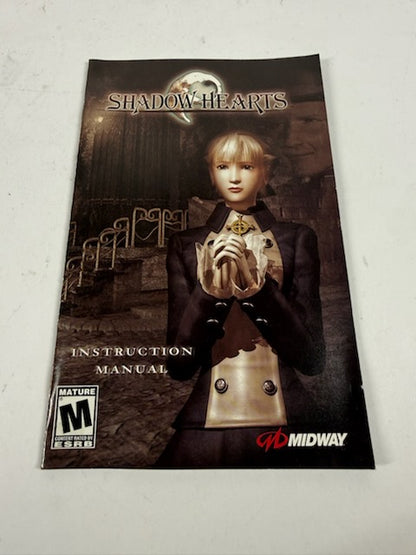 Shadow Hearts (Sony PlayStation 2 PS2, 2001) Complete with Manual and Reg Card