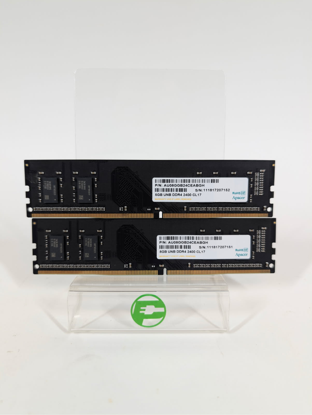 Apacer DESKTOP MODULE 16GB (2x8GB) RAM DDR4 2400MHz AU08GGB24CEABGH