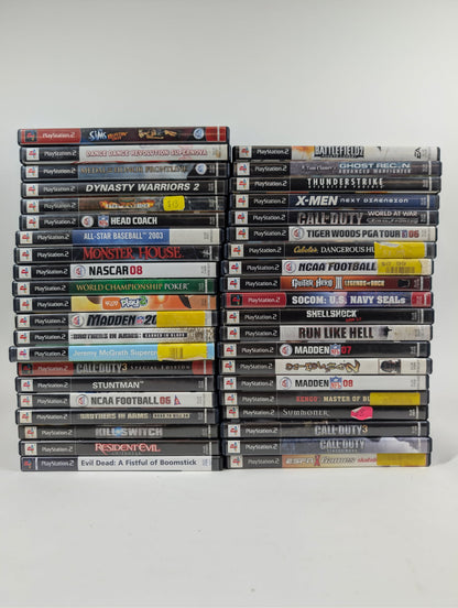 Lot of 41 Sony PlayStation 2 PS2 Games