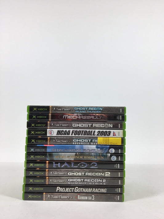 Lot of 12 Microsoft Original Xbox Games