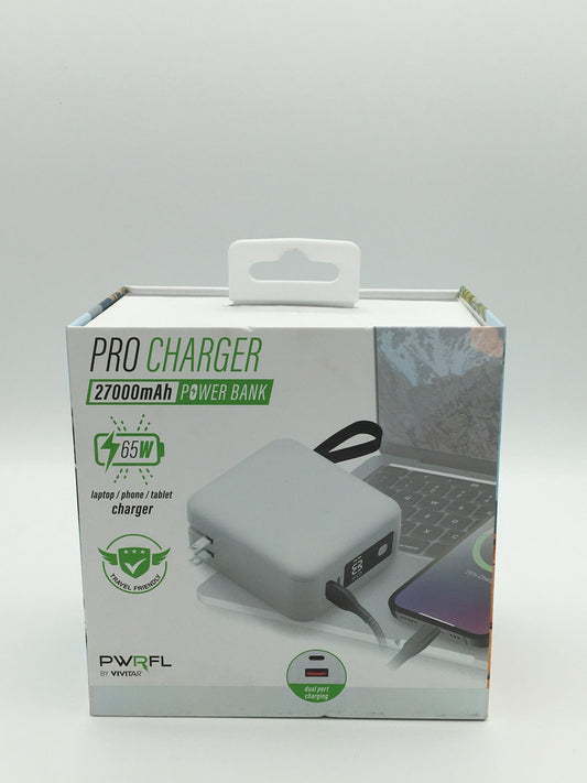 New Vivitar Pro Charger Power Bank  PWR3010-WHT
