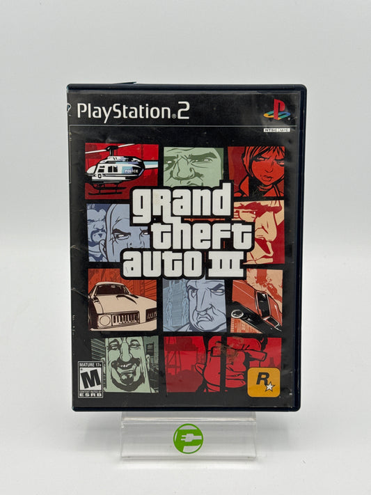 Grand Theft Auto III (Sony PlayStation 2 PS2, 2001)