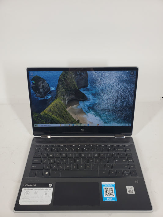 HP Pavilion x360 14-DH2051WM 14" i5-1035G1 1.19GHz 8GB RAM 256GB SSD