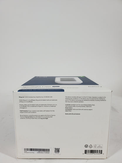 New Ring Spotlight Cam Pro Security Cam 54009