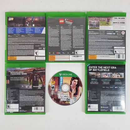 Lot of 6 Microsoft Xbox One Games