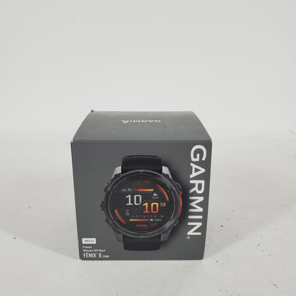 New Garmin Fenix 8 51mm SMART WATCH 010-02905-00