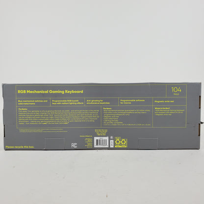 New game onn RGB Mechanical Gaming Keyboard GAMING MOUSE  2501