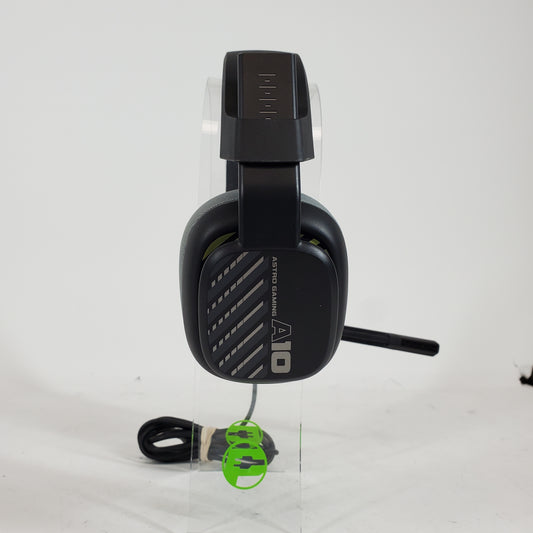 Logitech Astro A10 Wired On-Ear Headphones Black 939-002045