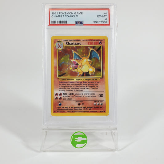 Pokémon TCG XY Charizard ex 99782316 Holo English PSA 6