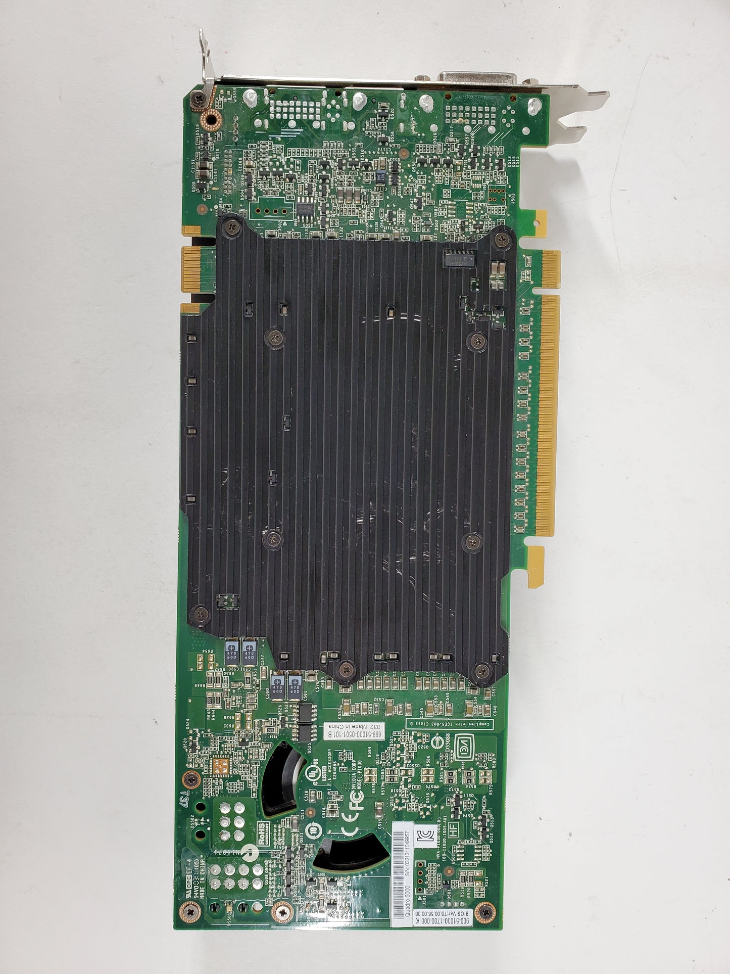 NVIDIA Quadro P5000 2.5 GDDR5 Graphics Card P5000