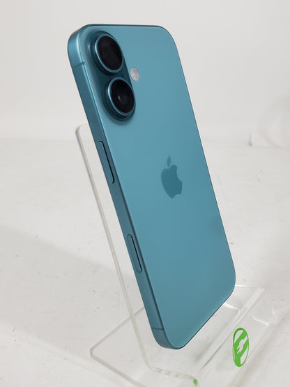 Broken T-Mobile Apple iPhone 16 128GB 26.0 MYAW3LL/A CRACKED SCREEN